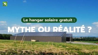 Hangar solaire gratuit - offre hébergeur Triangle Énergie Hangar agricole photovoltaïque gratuit, explicatif de l'offre
