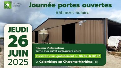 Journée portes ouvertes Triangle Énergie en Charente Maritime - visite de bâtiment solaire